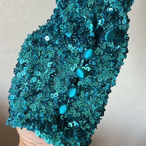 ROTATE BIRGER CHRISTENSEN Aurelia sequin-embellished blouse - Picture 3 of 12